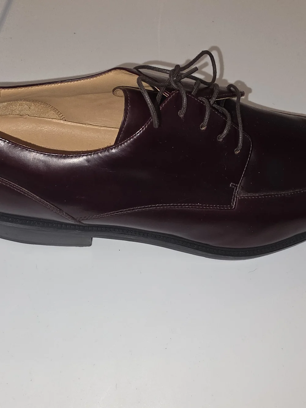 Rockport Men's Lace-Up Oxfords in Deep Burgundy